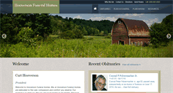 Desktop Screenshot of hooversonfuneralhomes.com